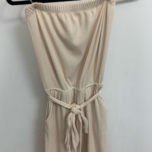 VICI CREAM JUMPSUIT